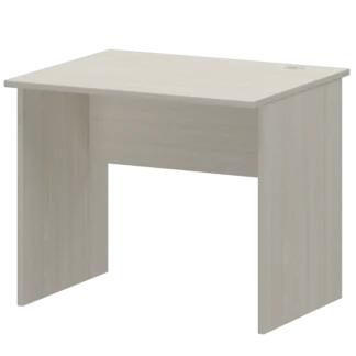 Столы ¶Толщина ДСП столешниц, мм 22¶Кромка на столешницах, мм 2, АВС¶Наличие заглушек под электропроводку в столешницах с вырезом в эргономичных,1 шт.¶Толщина опор, мм 22¶Кромка на опорах, мм 2, АВС¶Р Арго А-001.К.ПР Ясень шимо 910