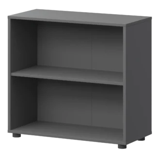 792х362х810 стеллаж широкий с ХДФ, АВС-1мм Смарт СМШ2-28 Графит