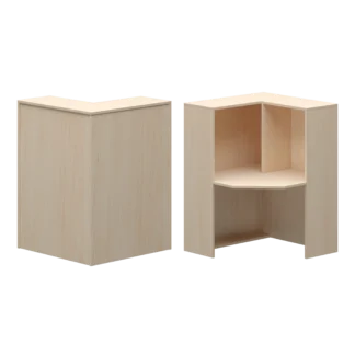 В комплекте с листом ДВП. Ресепшн А-556 Бук