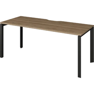 П-треугольные 1600 Аргентум-МП НТМП.П-160 Дуб сафари/Антрацит