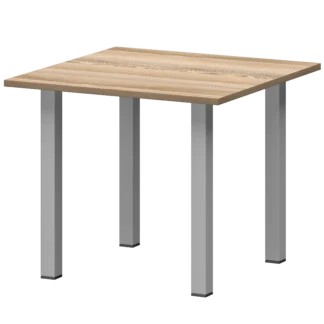 Письменные столы серии Аргентум дополнят ваш интерьер. Прекрасным дополнения к данным столам будут подкатные тумбы и стеллажи серии Аргентум. Столешница размером 900х900х750 выполнена из высококачественного ЛДСП толщиной 25 мм. Держат её 4 металлические опоры. Аргентум НТ-090+ОС-2 Дуб сафари