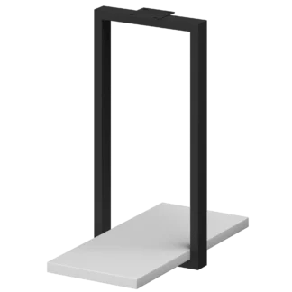 внутренний размер 225х500х480мм для столешницы 22мм Арго-М ПДСБ.Ф Белый/Антрацит