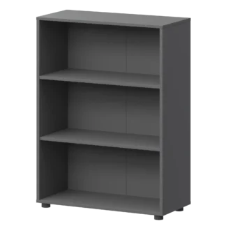 792х362х1190 стеллаж широкий с ХДФ, АВС-1мм Смарт СМШ2-38 Графит