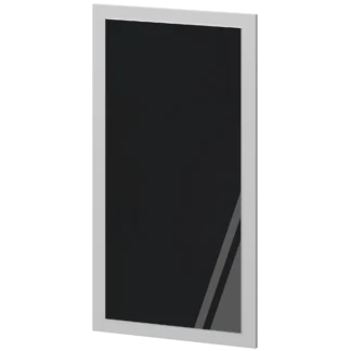 Зеркало можно повесить вертикально и горизонтально. Аспект-Аспирант АС-42 Белый 1202