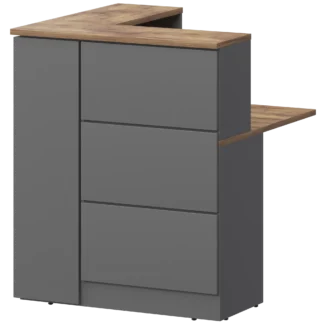 Ресепшен Смарт СМР-32.9 Графит/Таксония